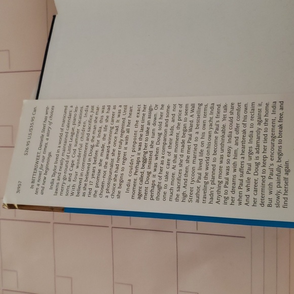 Hard cover book "Bittersweet" - Picture 3 of 4